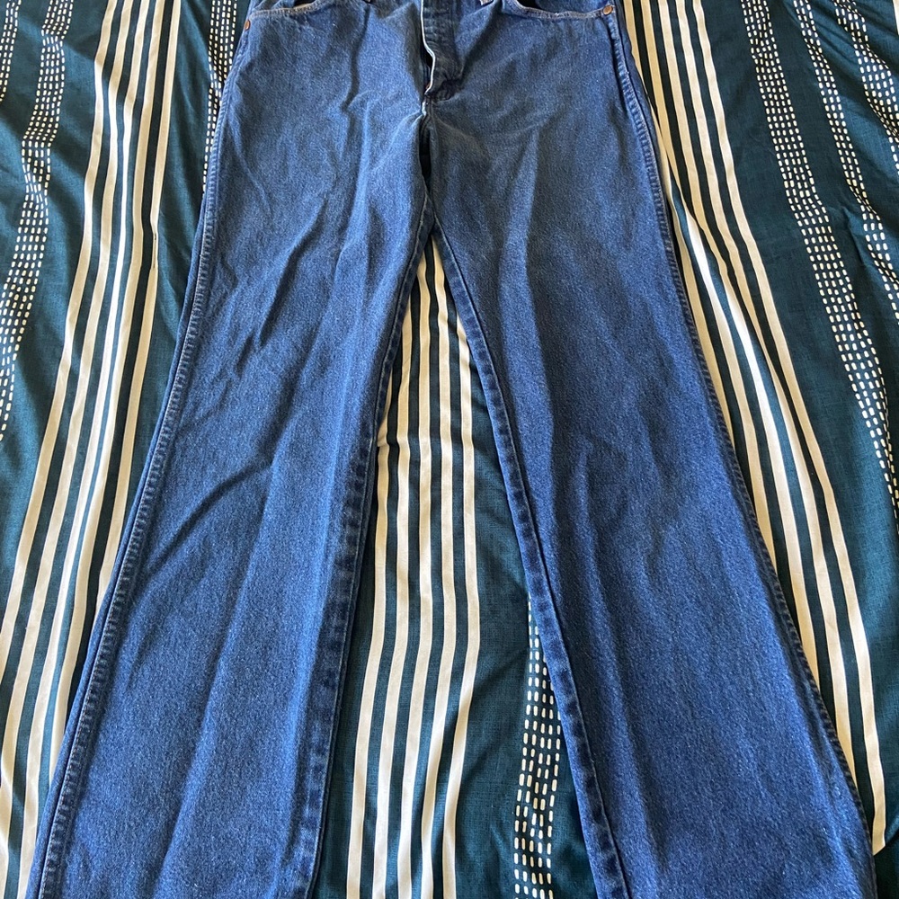 Classic Blue Wrangler Jeans